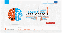 Desktop Screenshot of katalogseo.pl