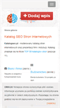 Mobile Screenshot of katalogseo.pl